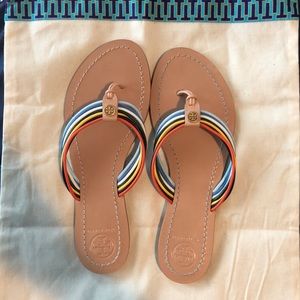 Tory Burch Leather Sandal / Flip Flop